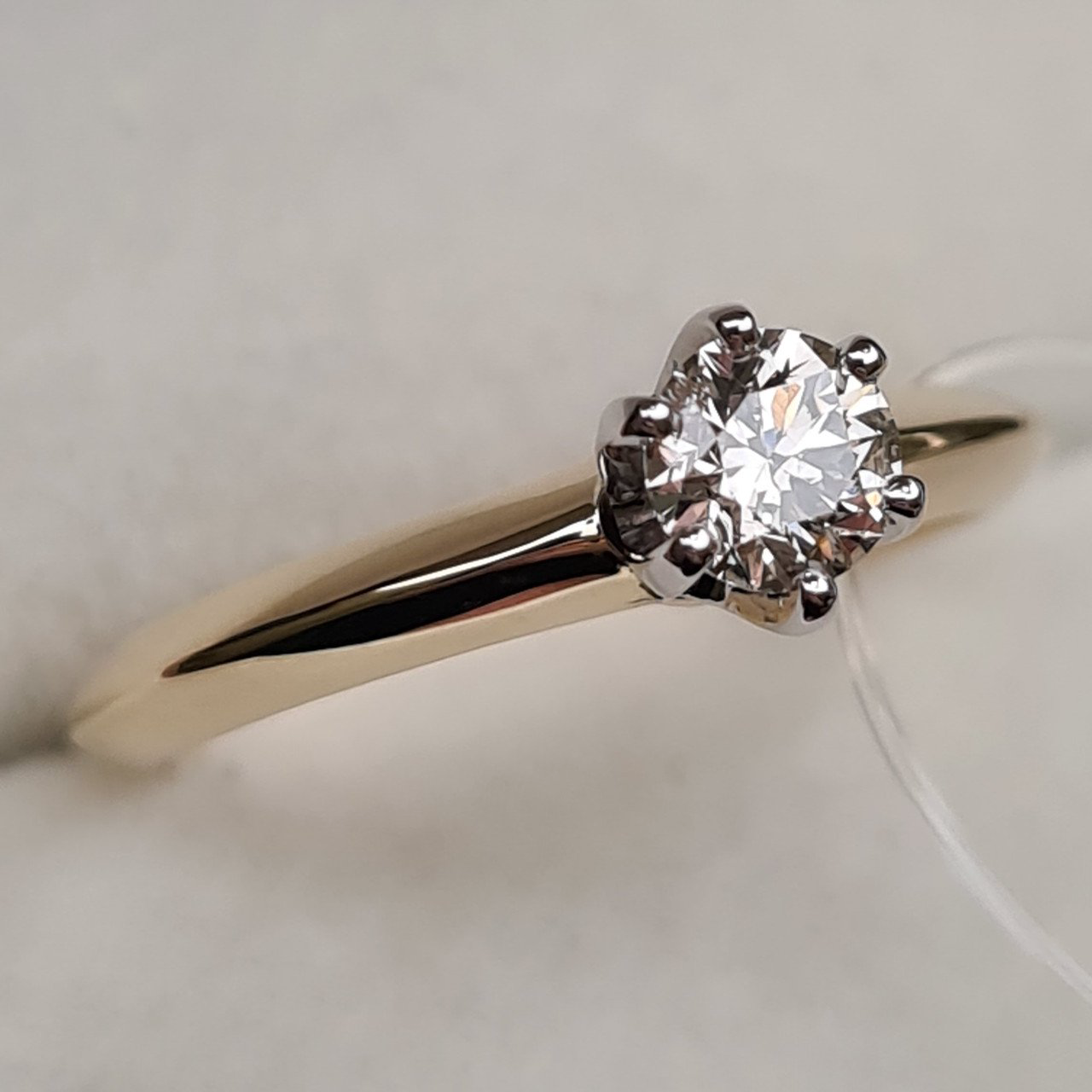 Кольцо Deimantas 97476905 16,5р 2,65гр 0,40ct. купить,NaN