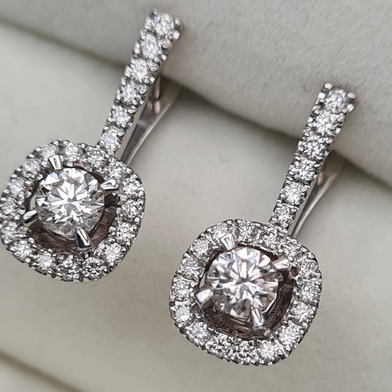 Серьги Deimantas 95790709 4,46гр 1,15ct. купить,NaN