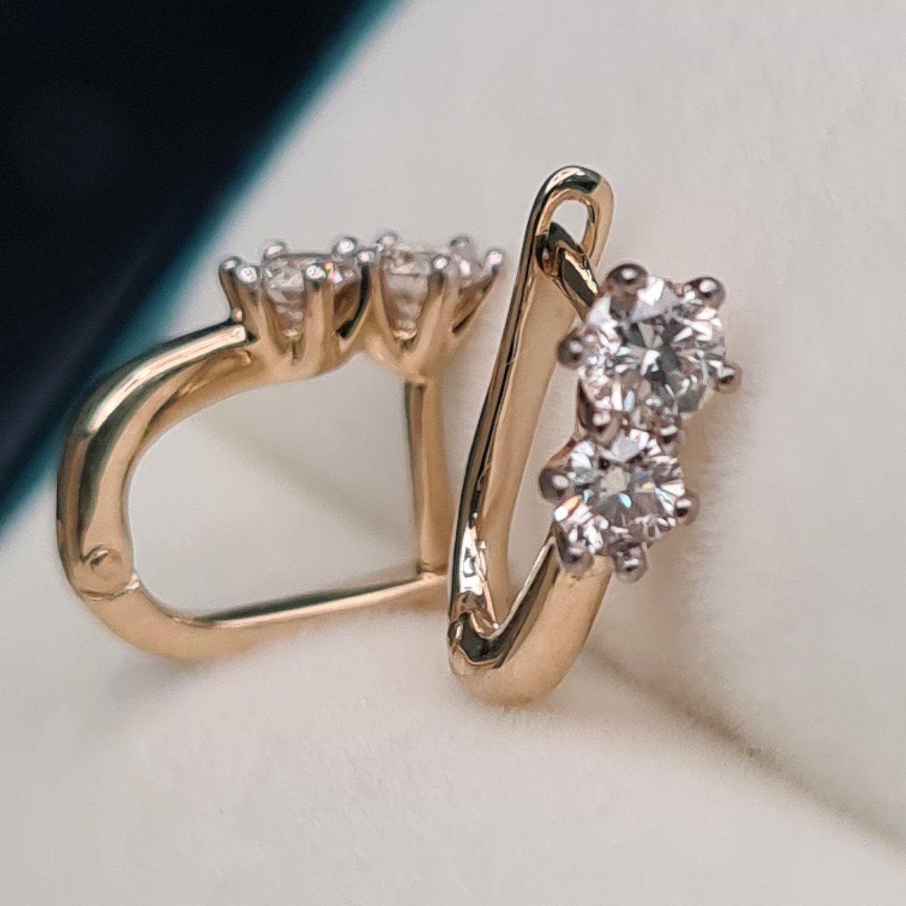 Серьги Deimantas 95830208 1,51гр 0,517ct. купить,NaN