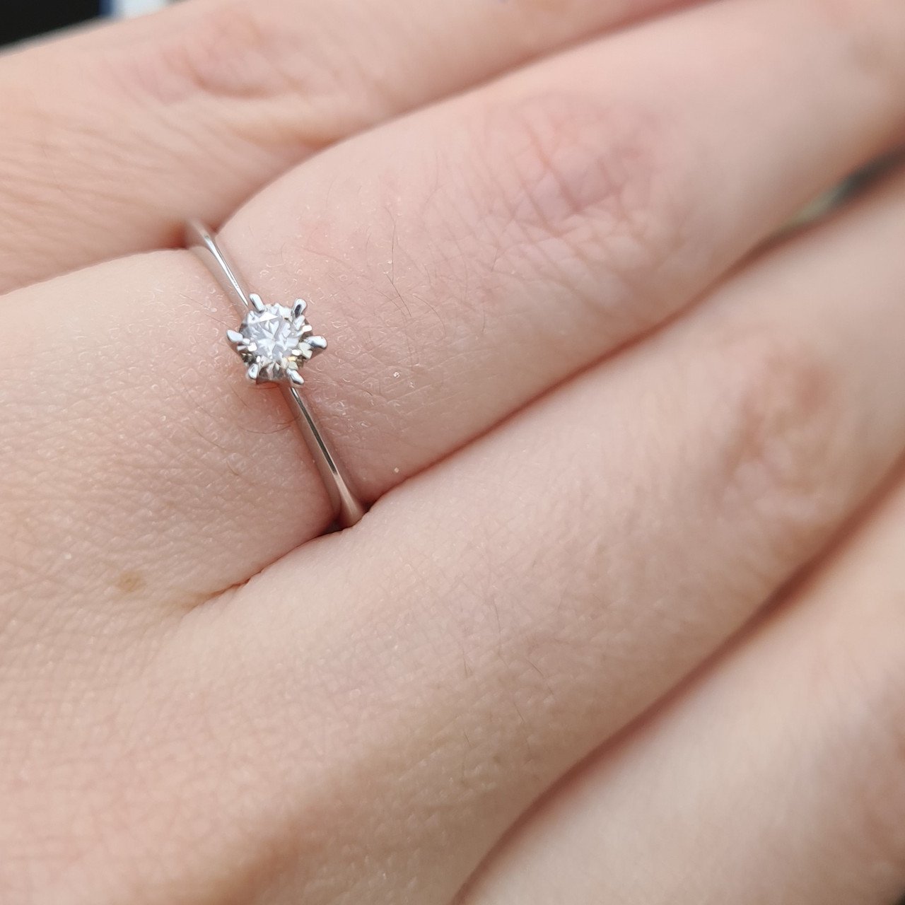 Кольцо Deimantas 97476932 16,51р 1,71гр 0,16ct. купить,NaN