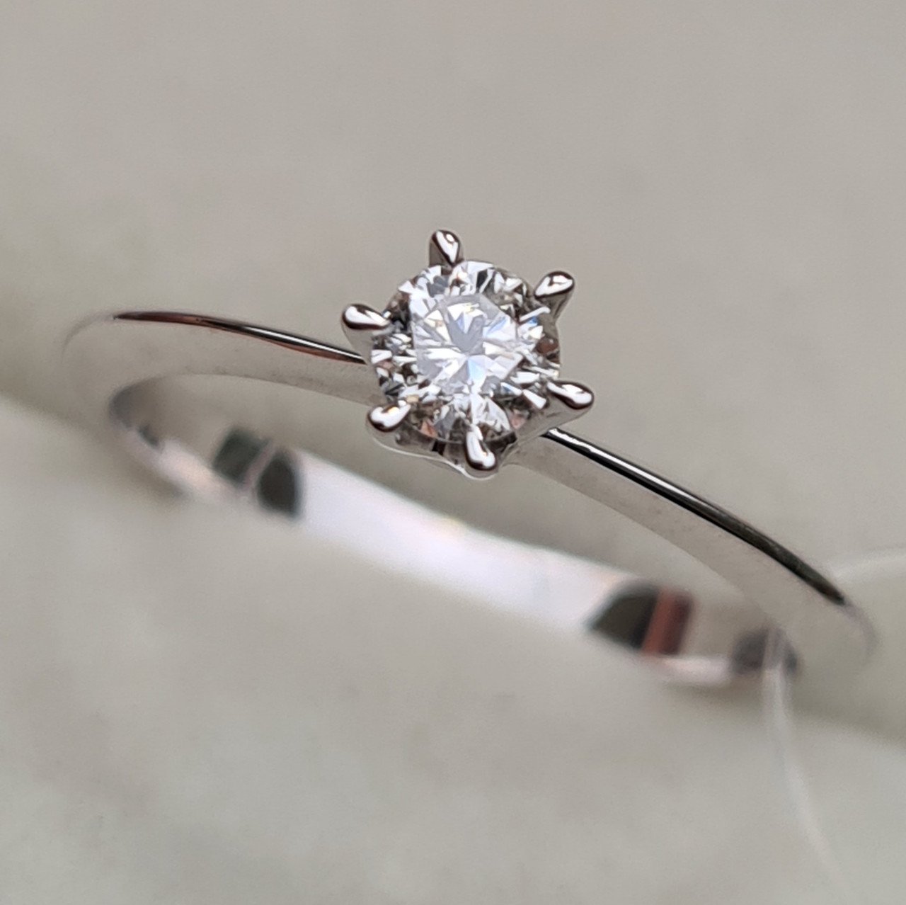 Кольцо Deimantas 97476927 16,51р 1,73гр 0,22ct. купить,NaN