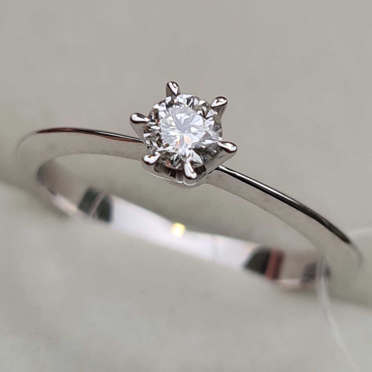 Кольцо Deimantas 97476927 16,51р 1,73гр 0,22ct. купить,NaN