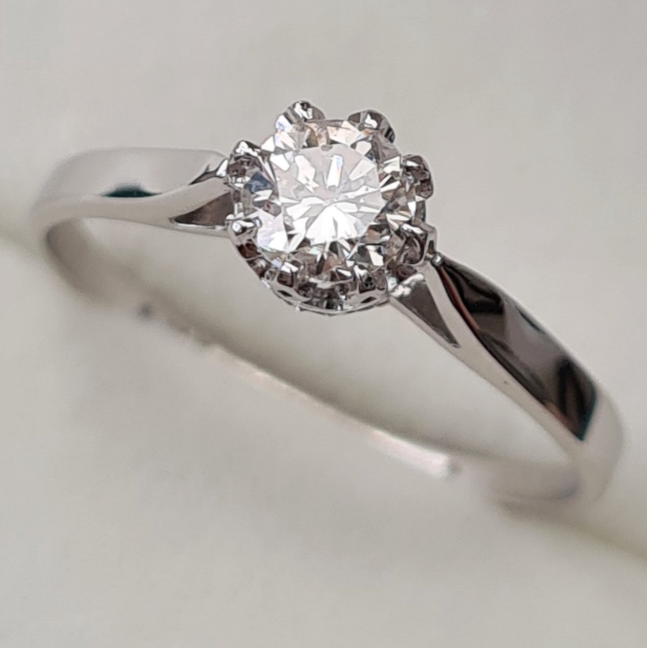 Кольцо Deimantas 92945231 17,5р 1,51гр 0,42ct. купить,NaN