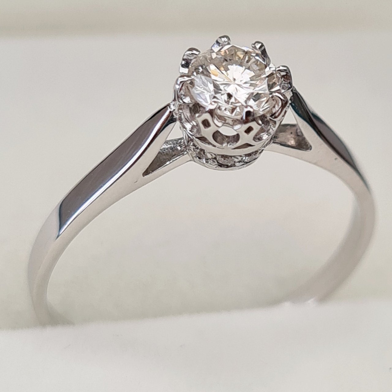 Кольцо Deimantas 92945231 17,5р 1,51гр 0,42ct. купить,NaN