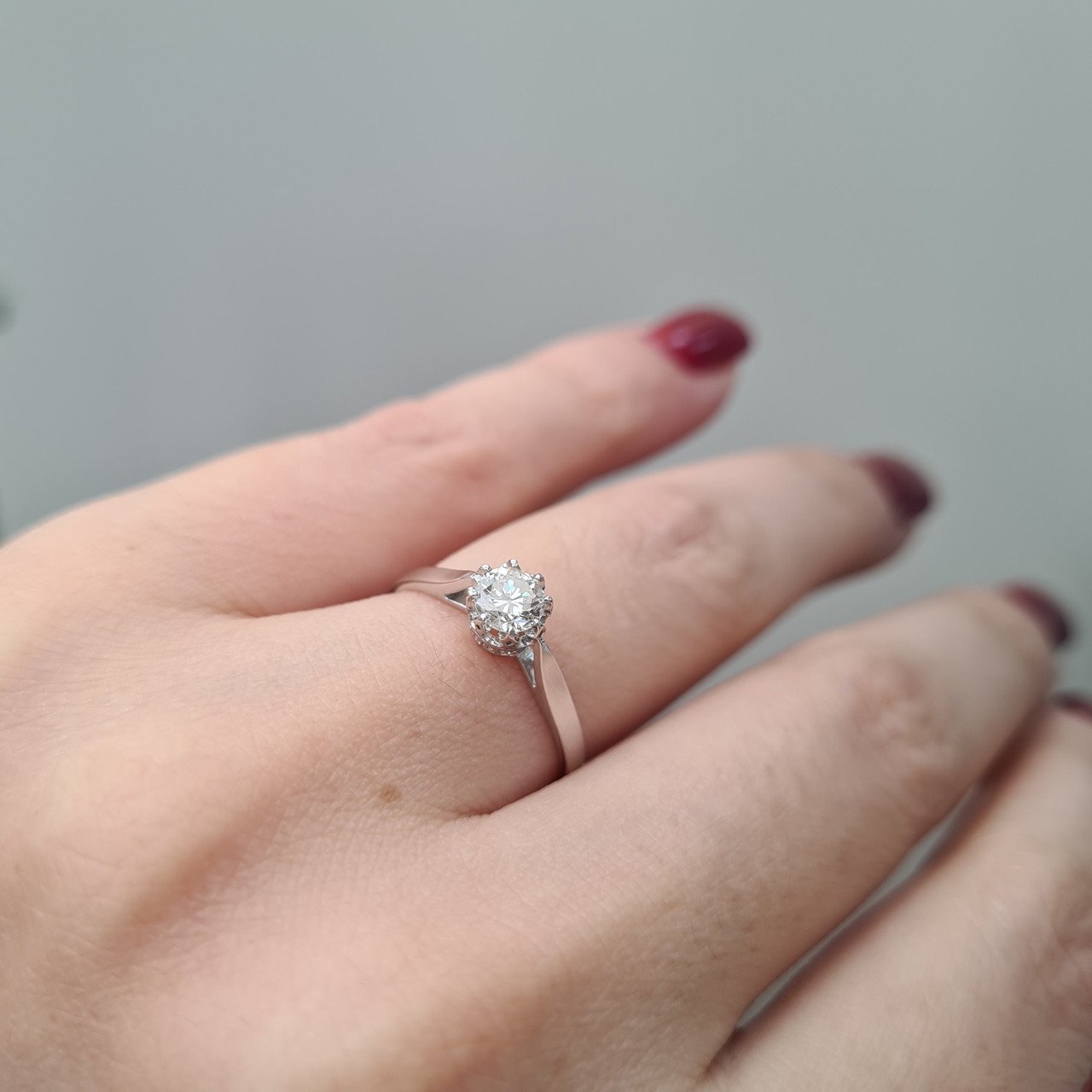 Кольцо Deimantas 92945231 17,5р 1,51гр 0,42ct. купить,NaN