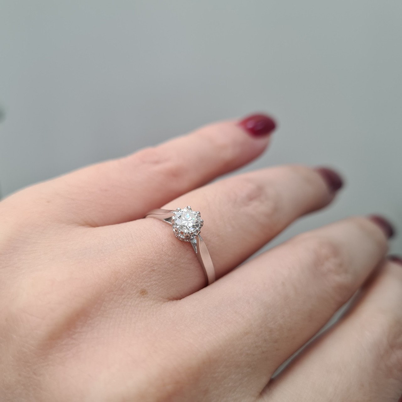 Кольцо Deimantas 92945231 17,5р 1,51гр 0,42ct. купить,NaN