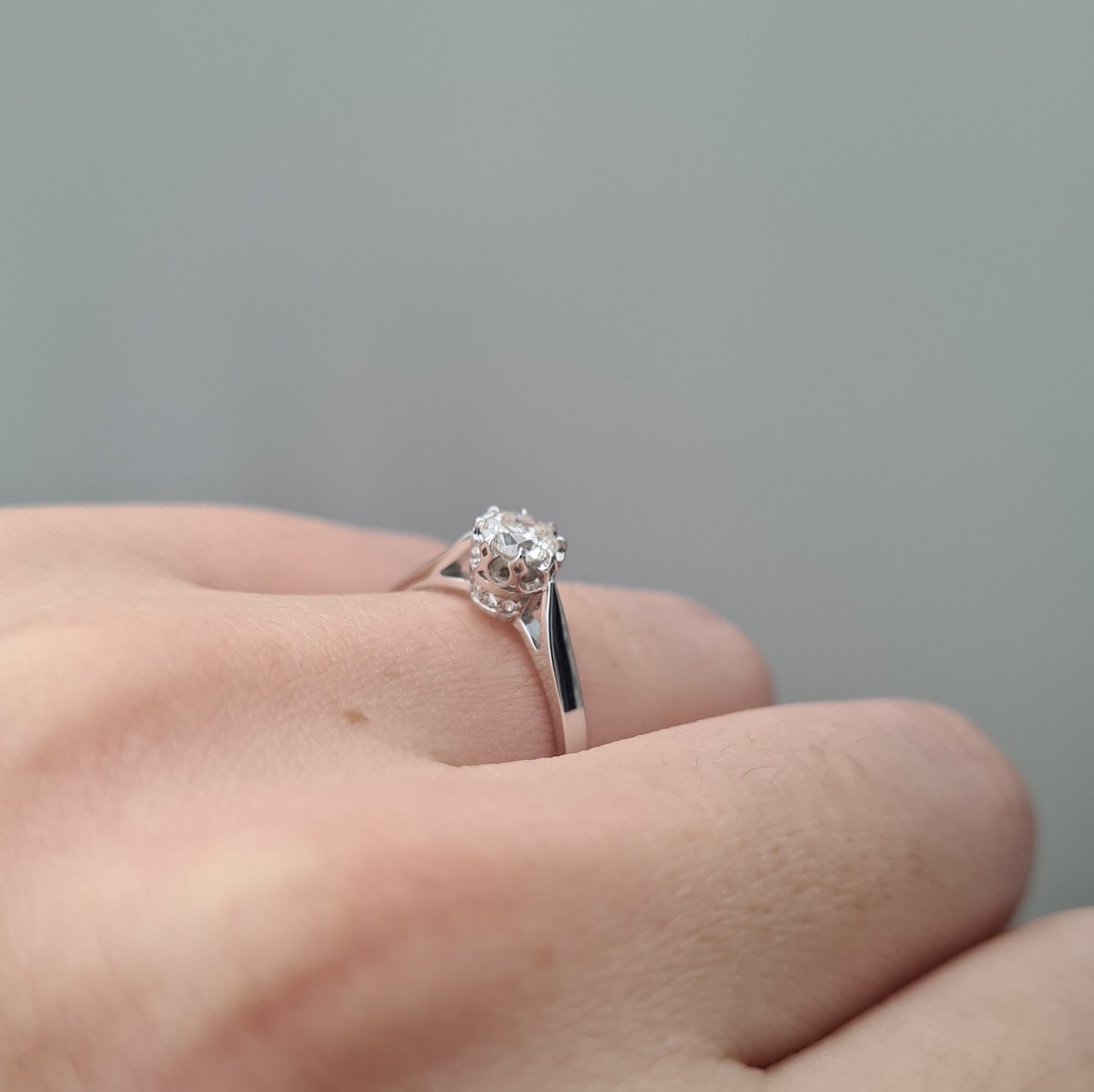 Кольцо Deimantas 92945231 17,5р 1,51гр 0,42ct. купить,NaN