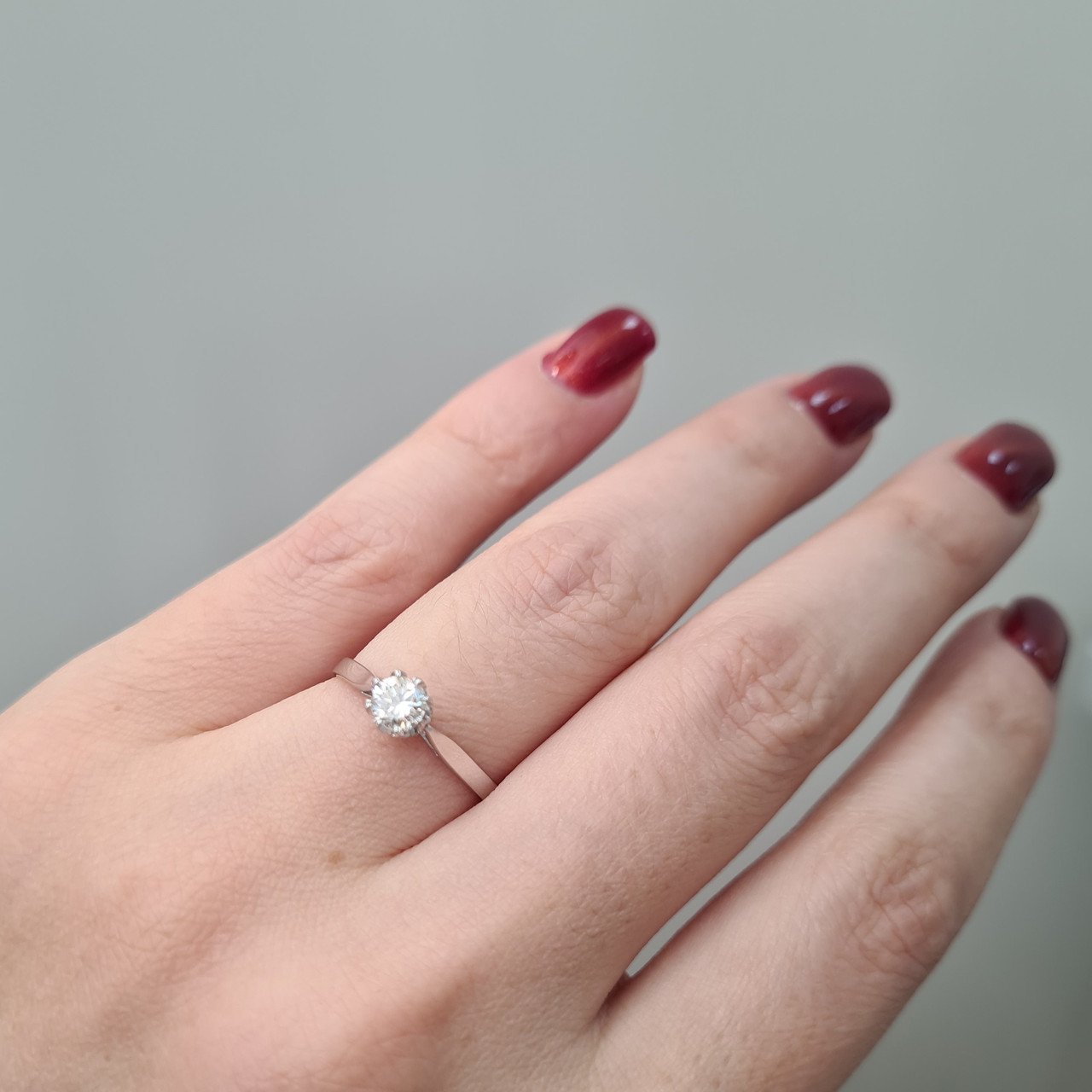 Кольцо Deimantas 92945231 17,5р 1,51гр 0,42ct. купить,NaN