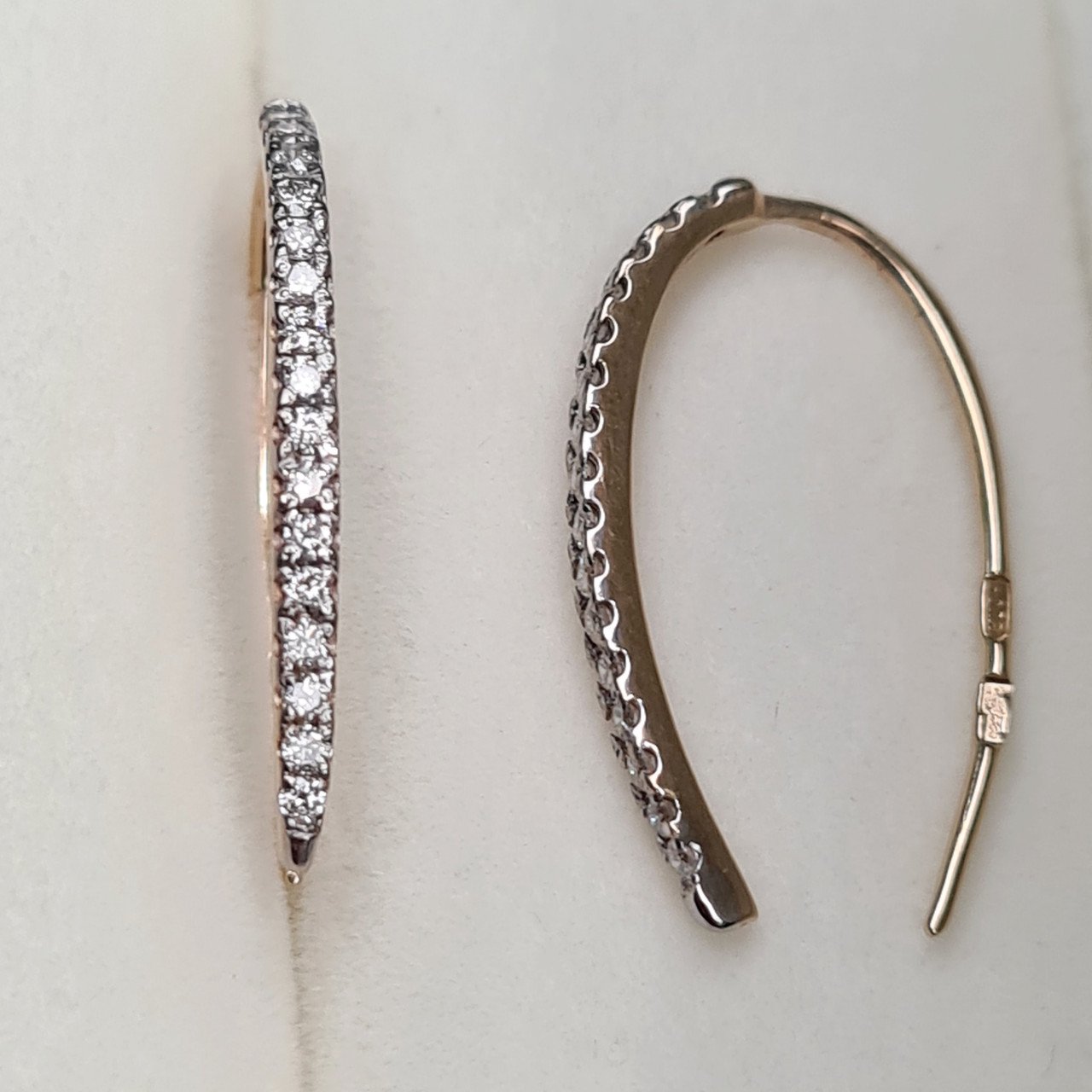 Серьги Deimantas 95832264 1,38гр 0,28ct. купить,NaN