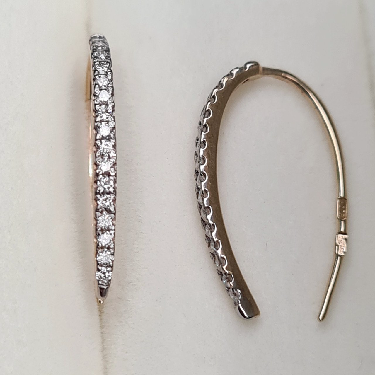 Серьги Deimantas 95832264 1,38гр 0,28ct. купить,NaN