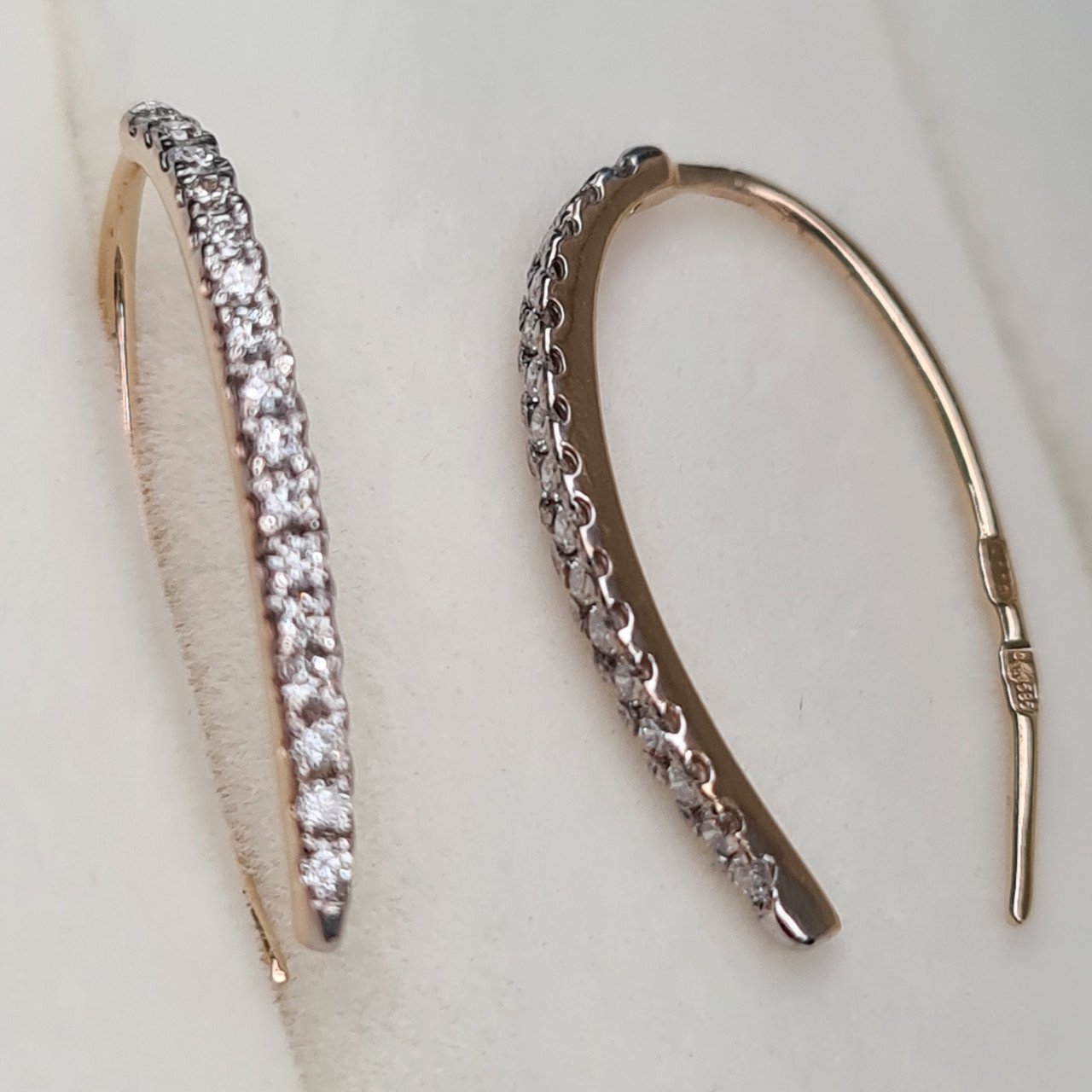 Серьги Deimantas 95832264 1,38гр 0,28ct. купить,NaN