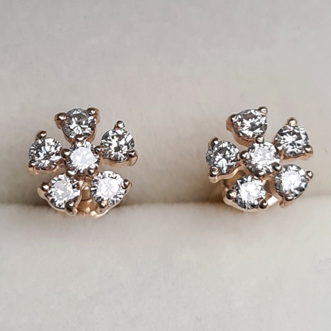 Серьги Deimantas 95831237 1,37гр 0,38ct. купить,NaN