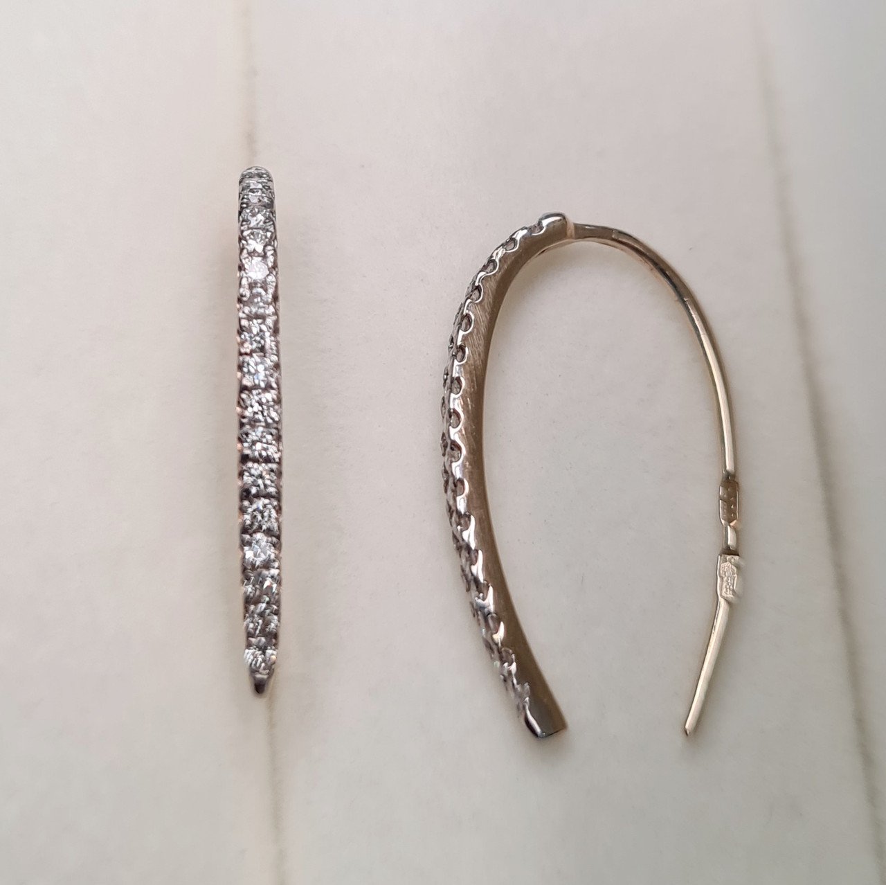 Серьги Deimantas 95832264 1,38гр 0,28ct. купить,NaN