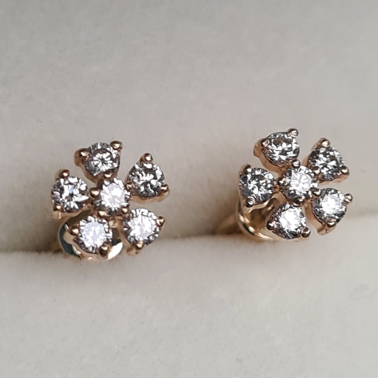 Серьги Deimantas 95831237 1,37гр 0,38ct. купить,NaN