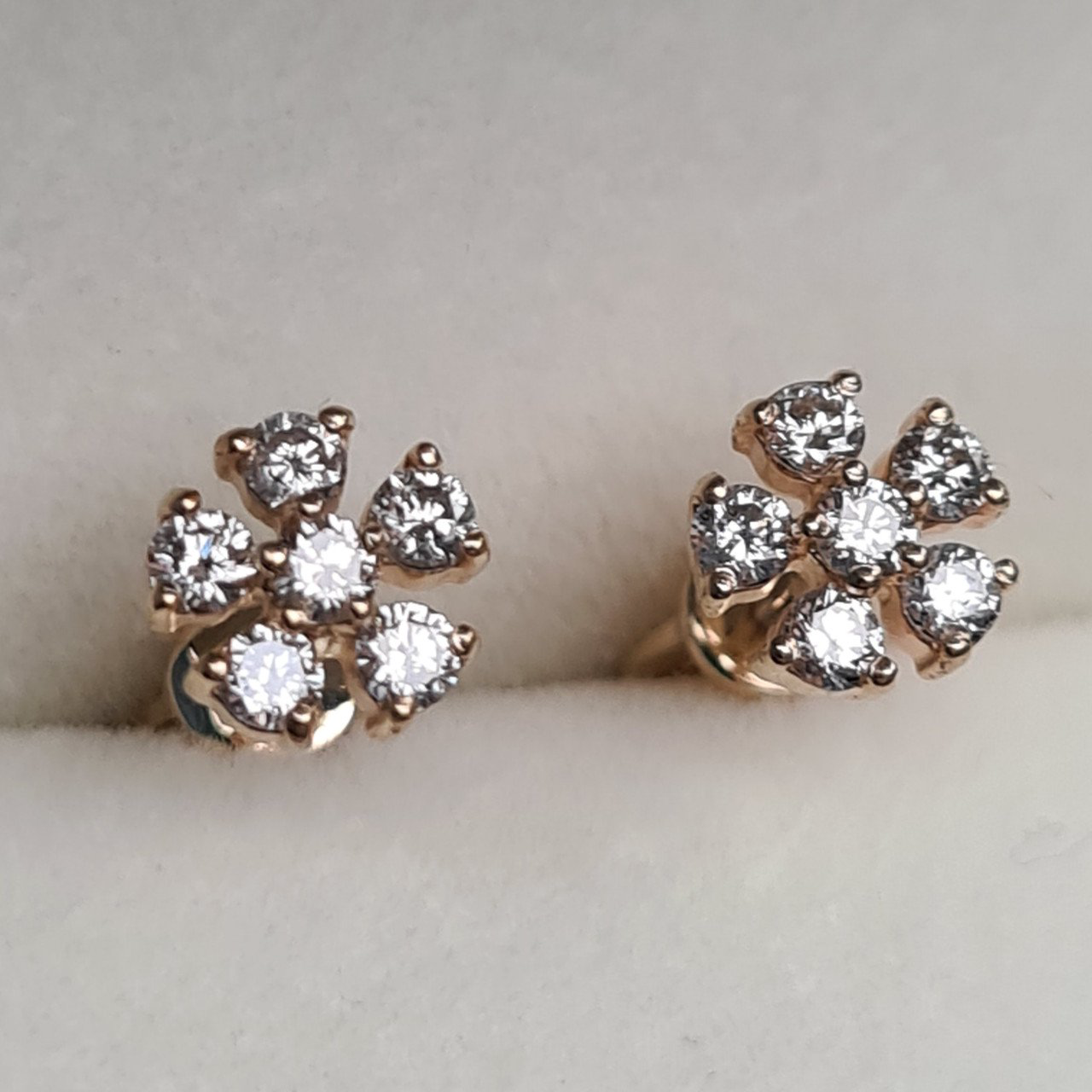 Серьги Deimantas 95831237 1,37гр 0,38ct. купить,NaN