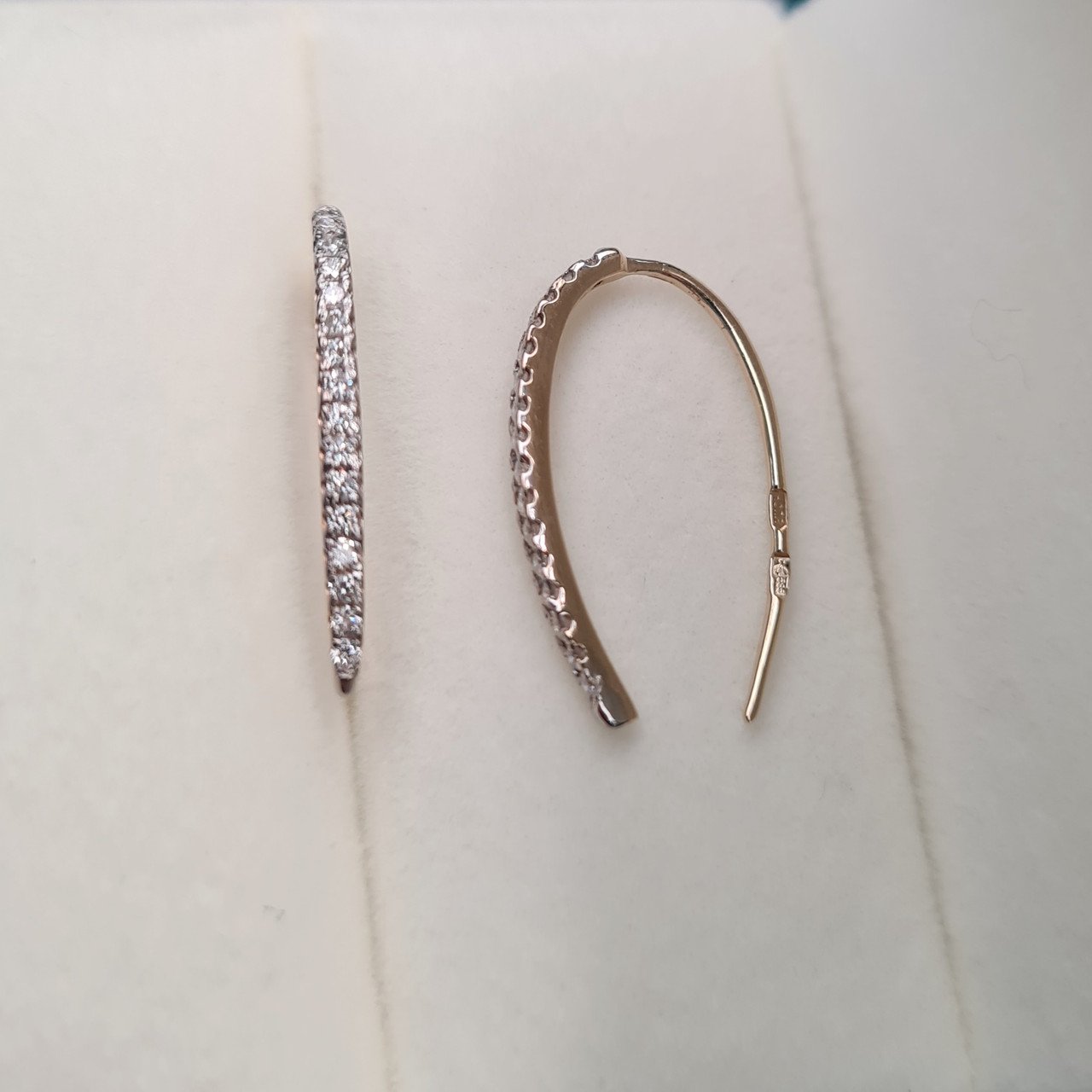 Серьги Deimantas 95832264 1,38гр 0,28ct. купить,NaN