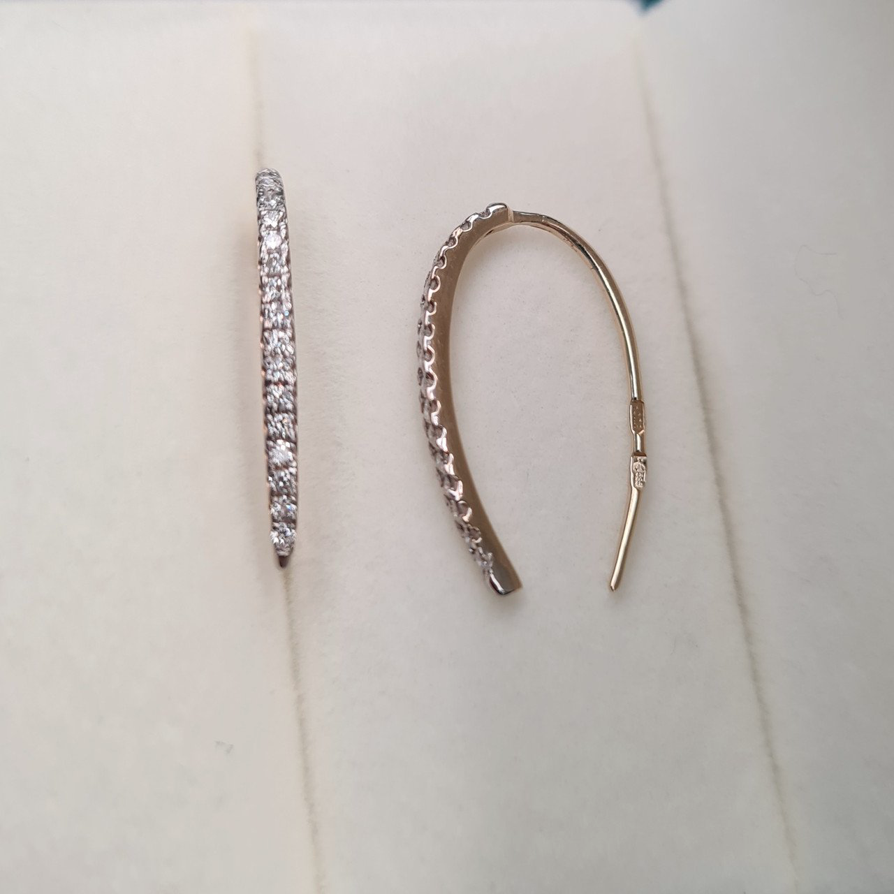 Серьги Deimantas 95832264 1,38гр 0,28ct. купить,NaN