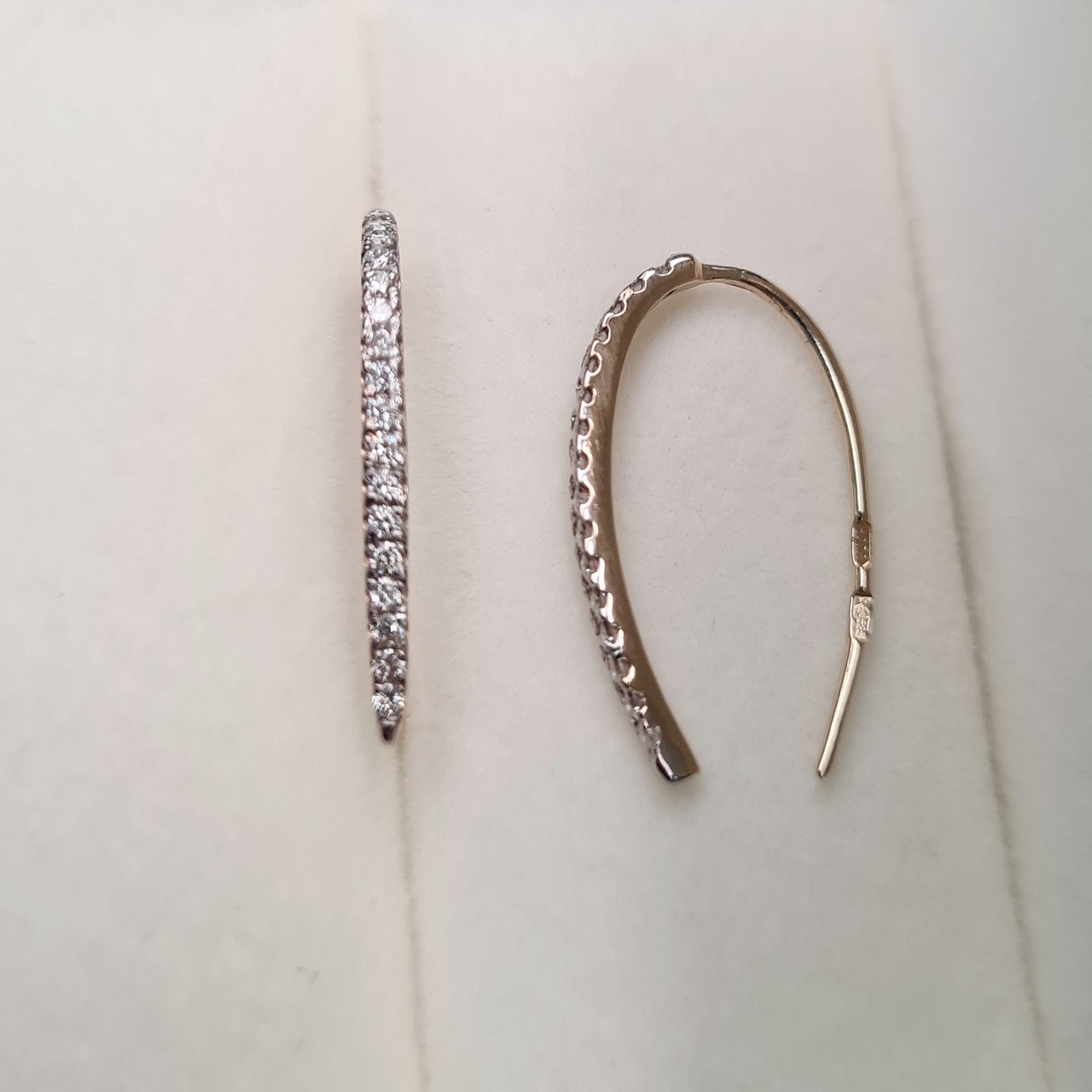 Серьги Deimantas 95832264 1,38гр 0,28ct. купить,NaN
