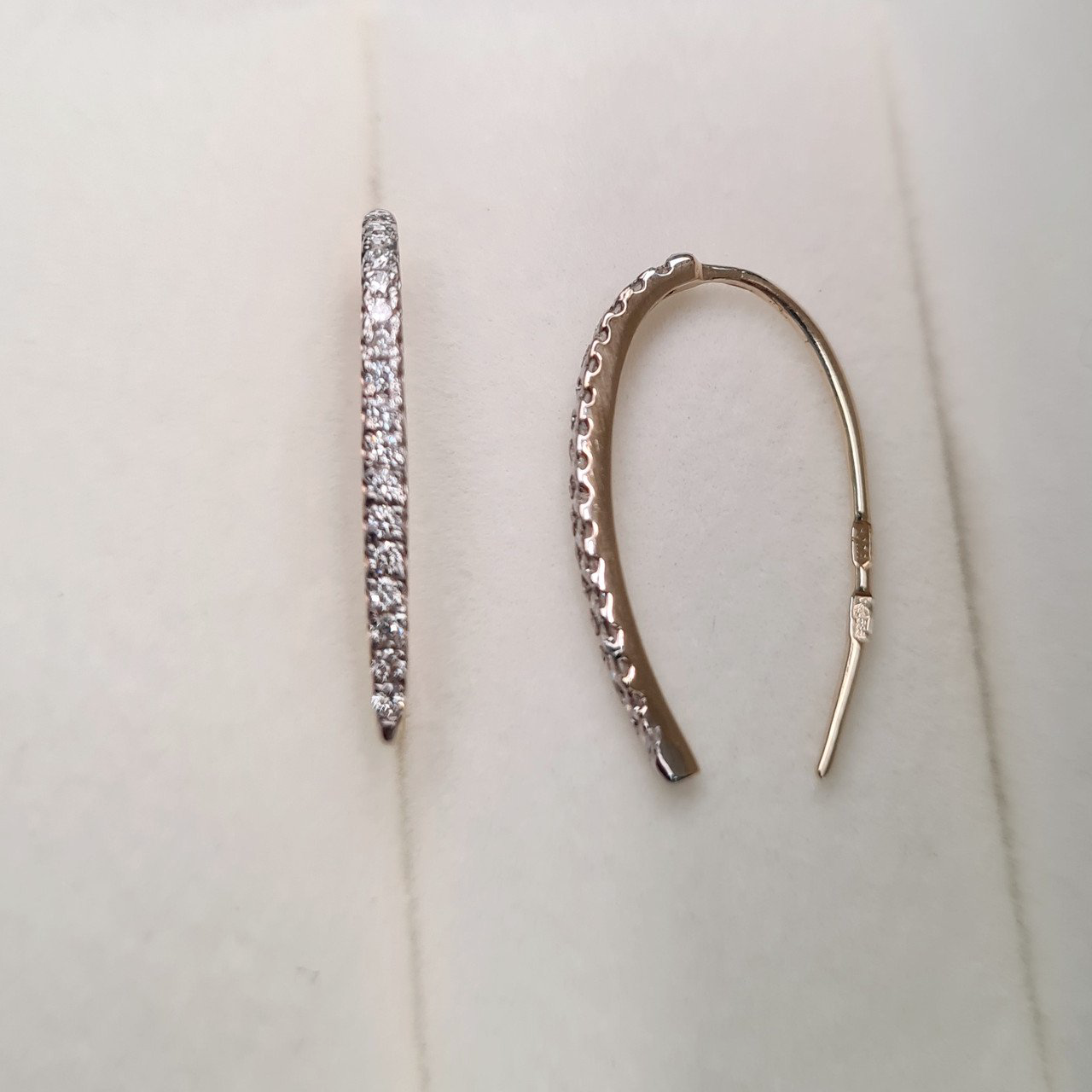 Серьги Deimantas 95832264 1,38гр 0,28ct. купить,NaN