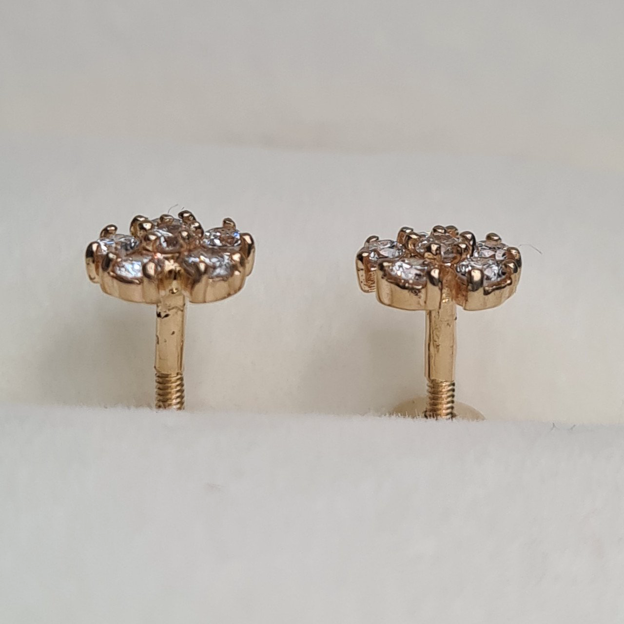 Серьги Deimantas 95831237 1,37гр 0,38ct. купить,NaN