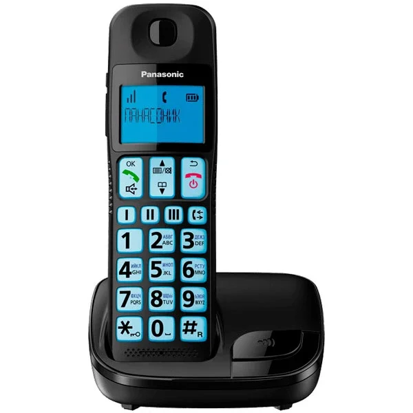 Радиотелефон Panasonic KX-TGE110RUB Black