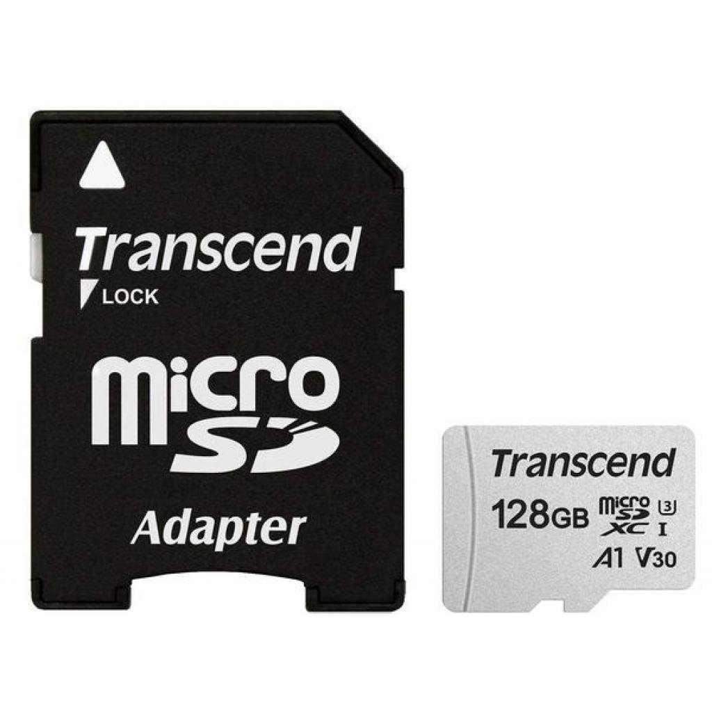 Карта памяти Transcend TS128GUSD300S-A 128Gb