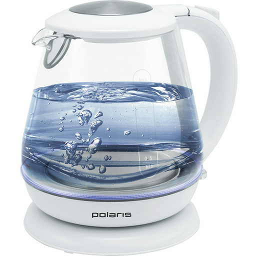 Чайник Polaris PWK 1859CGL 1,8л белый