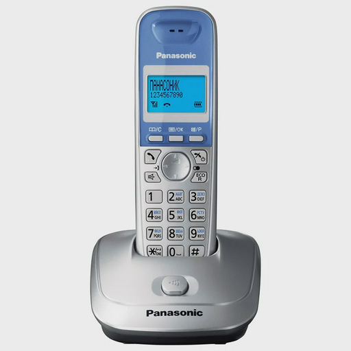 Радиотелефон Panasonic KX-TG2512RUS Silver