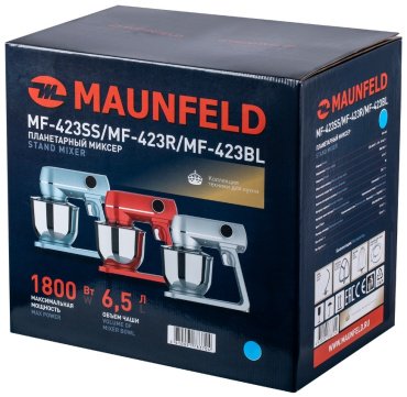 Миксер MAUNFELD MF-423SS серый купить,169507
