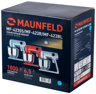 Миксер MAUNFELD MF-423SS серый купить,169507