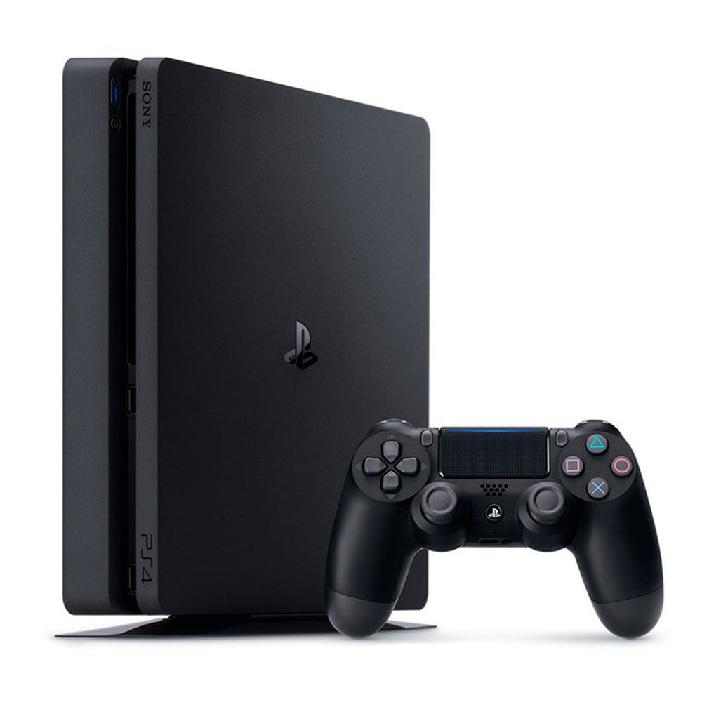 Игровая приставка Sony PlayStation 4 Slim 1 Тб черная  купить,0