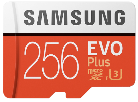 Карта памяти Samsung EVO Plus 256Gb MB-MC256HA/RU