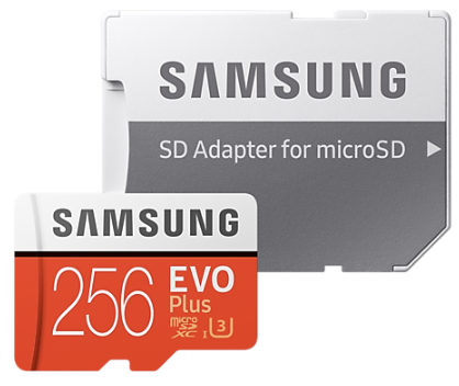 Карта памяти Samsung EVO Plus 256Gb MB-MC256HA/RU купить,0