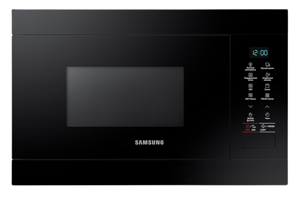 Встраиваемая микроволновая печь Samsung MG22M8054AK/BW черная купить,0