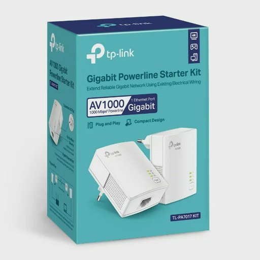 Адаптер Powerline Tp-Link TL-PA7017 KIT White