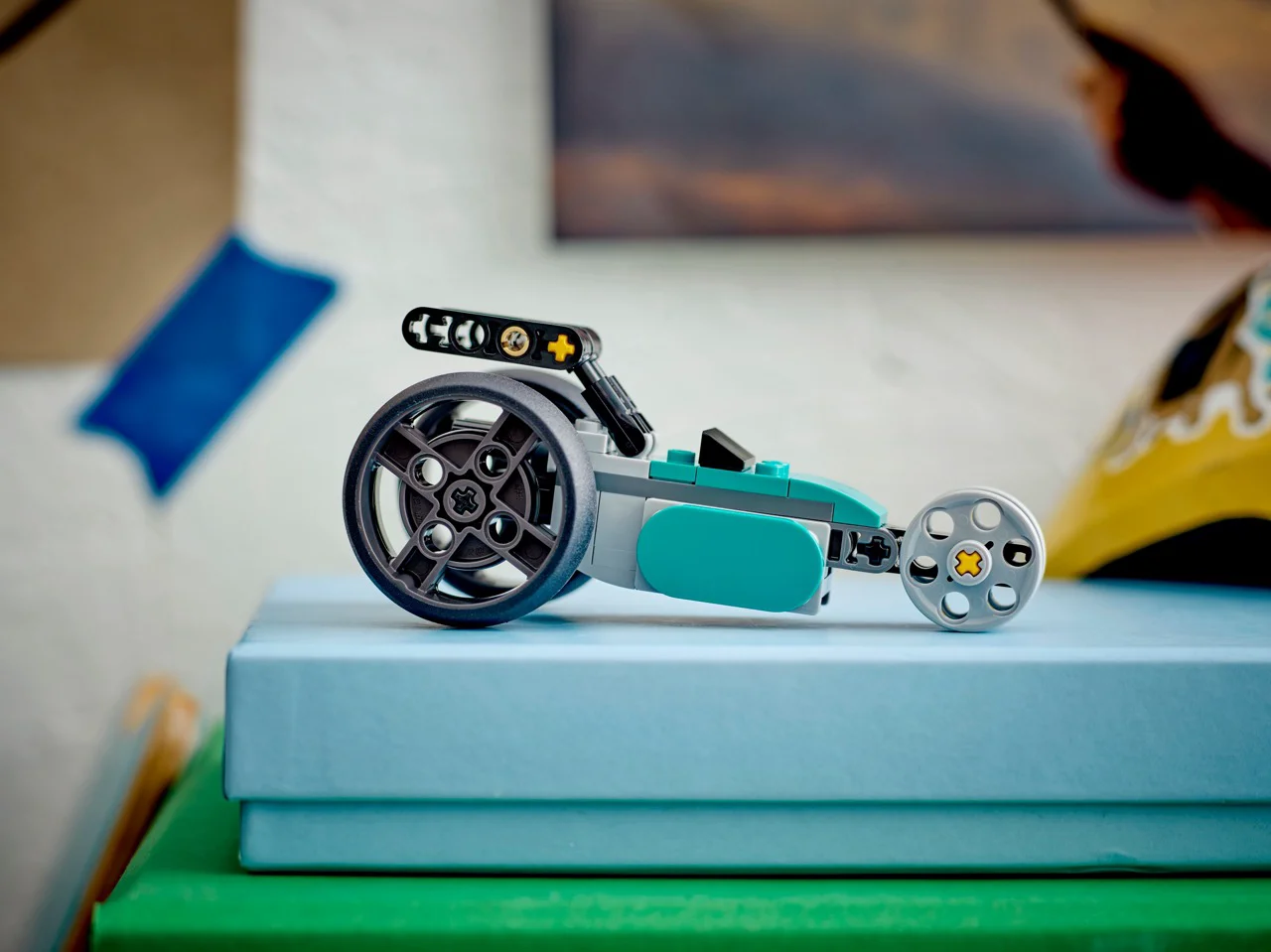 Конструктор Lego 31135 Криэйтор Винтажный мотоцикл 128 деталей купить,0