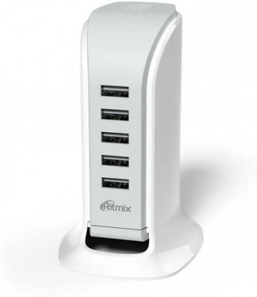 Зарядное устройство Ritmix RM-5055AC белое купить,NaN