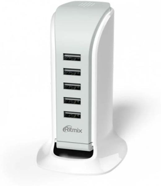 Зарядное устройство Ritmix RM-5055AC белое купить,NaN