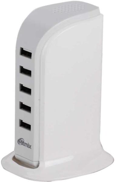 Зарядное устройство Ritmix RM-5055AC белое купить,NaN
