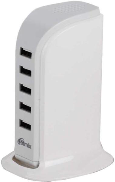 Зарядное устройство Ritmix RM-5055AC белое купить,NaN