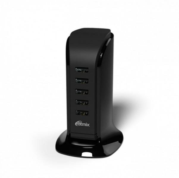 Адаптер птания Ritmix RM-5055AC черное купить,NaN