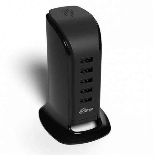 Адаптер птания Ritmix RM-5055AC черное купить,NaN