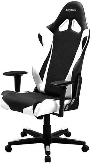 Кресло игровое DX Racer OH/RE0/NW черно-белое  купить,NaN