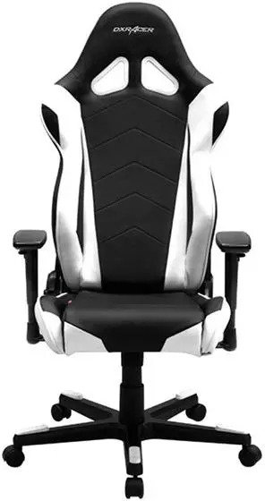 Кресло игровое DX Racer OH/RE0/NW черно-белое  купить,NaN