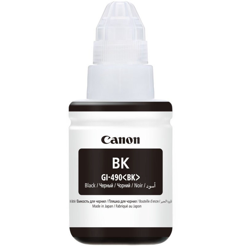 Чернила Canon GI-490 BK черные