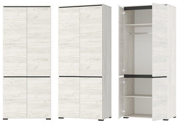 Стенка DOMA GRETTA 826516 315х212х41.1 см, светло серый купить,NaN