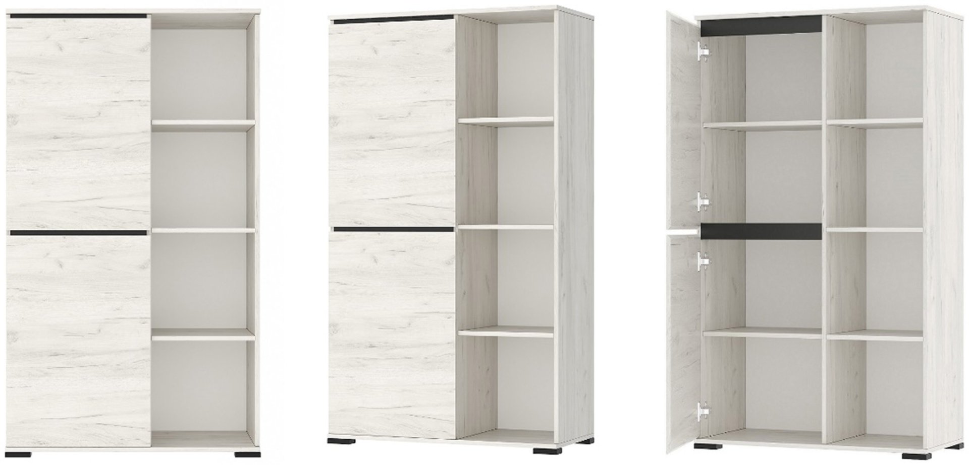 Стенка DOMA GRETTA 826516 315х212х41.1 см, светло серый купить,NaN