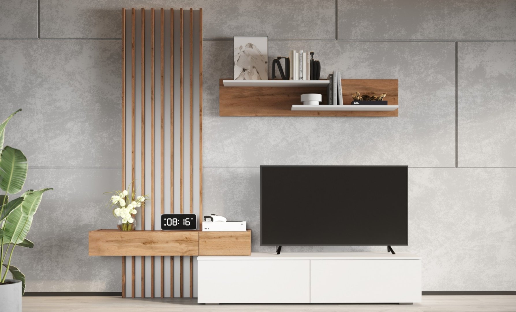 Горка DOMA Горка/СТЕНКА LOFT/ЛОФТ R-2,5, белый, коричневый купить,NaN