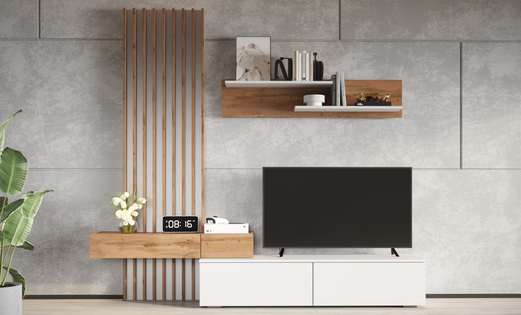 Горка DOMA Горка/СТЕНКА LOFT/ЛОФТ R-2,5, белый, коричневый купить,NaN