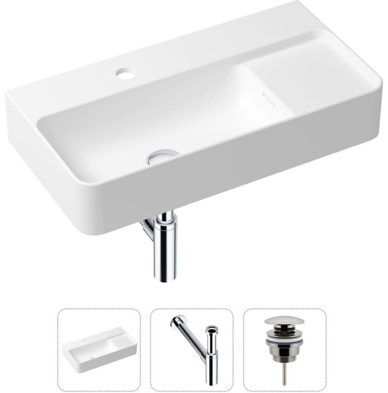 Раковина Lavinia Boho Bathroom Sink 21520523 накладная прямоугольная 31, санфарфор купить,NaN